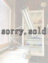 1960'S　Flexo　ART SPECIALTY Co.　Fluorescent lamp　フルーレセントランプ　蛍光灯　2灯　モダニズム　ミッドセンチュリー　オフィス　インダストリアル　デスクランプ　フローティングアームライト　no.2　アンティーク　ビンテージ