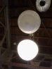 画像13: 1920’S 30’S　ペア　2PCS/SET　アールデコ　スクールハウス シーリング　ミルクガラス　ブラス　真鍮　1灯　シャビーシック　薄ピンク　アンティーク　ビンテージ