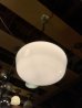 画像5: T様商談中1930'S 40'S　ミルクガラスシェード　ペンダントランプ　シーリングライト　1灯　スクールハウスシーリング　中型　シャビーシック　真鍮　ポーセリン　アンティーク　ビンテージ