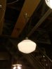 画像4: T様商談中1930'S 40'S　ミルクガラスシェード　ペンダントランプ　シーリングライト　1灯　スクールハウスシーリング　中型　シャビーシック　真鍮　ポーセリン　アンティーク　ビンテージ