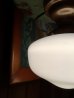画像19: 1930'S 40'S　ミルクガラスシェード　シーリングライト　フラッシュマウント　1灯　スクールハウスシーリング　スチール　ミルクガラス　アンティーク　ビンテージ
