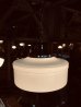 画像6: 1920'S 30'S　レア　フラットボトム　ヘヴィーミルクガラスシェード　ペンダントランプ　シーリングライト　1灯　スクールハウスシーリング　大型　アールデコ　クロムメッキ　アンティーク　ビンテージ
