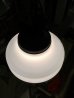 画像6: T様商談中1920'S 30'S　レア　柄付きミルクガラスシェード　ペンダントランプ　シーリングライト　1灯　スクールハウスシーリング　中型　アールデコ　シャビーシック　ブラス　アイアン　アンティーク　ビンテージ