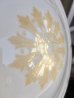 画像16: T様商談中1920'S 30'S　レア　柄付きミルクガラスシェード　ペンダントランプ　シーリングライト　1灯　スクールハウスシーリング　中型　アールデコ　シャビーシック　ブラス　アイアン　アンティーク　ビンテージ