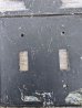 画像11: 1950'S 60'S　スイッチプレート　２口＆２口　２枚セット　EMG　イーグル　装飾　キャストアルミニューム　ハンマードフィニッシュ　マットブラック　アンティーク　ビンテージ