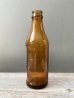 画像4: 1930'S　SODA BOTTLE　ソーダボトル　ポップボトル　ガラスボトル　メジャーボトル　アンバー　アンティーク　ビンテージ