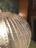 画像3: 1930'S 1940'S　シーリングライト　1灯　リブドクリアガラスシェード　ジェリーフィッシュシェイプ　フラッシュマウント　クロムメッキ　スイッチ付き　アンティーク　ビンテージ