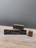 画像5: レア！ printing blocks　5PCS/SET.　プリンタートレイ　プリンターブロック　積み木　サイン　ディスプレイ　ブロンズ　銅板　ウッド　アンティーク　ビンテージ