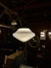 画像5: 1920'S 30'S　レア　ペンシル型　スタッド型　ミルクガラスシェード　ペンダントランプ　シーリングライト　1灯　スクールハウスシーリング　中型　アーツ＆クラフツ　シャビーシック　スチール　アイアン　アンティーク　ビンテージ