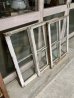 画像5: 1900'S 1910'S 1920'S 1930'S　shabby chic　シャビーシック　木枠ガラス 窓　 4分割　木製　ミルキー　ホワイト　アンティーク　ビンテージ