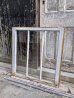画像15: 1900'S 1910'S 1920'S 1930'S　shabby chic　シャビーシック　木枠ガラス 窓　 4分割&3分割　木製　ミルキー　ホワイト　アンティーク　ビンテージ