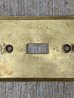 画像17: 1940'S 50'S　ミントコンディション　アメリカ製　トグルスイッチ　レバースイッチ　スナップスイッチ　プレート付き　壁スイッチ　真鍮　ブラス　ポーセリン　スチール　アンティーク　ビンテージ