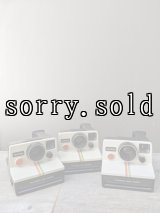 1990'S　ポラロイド　ランドカメラ　ワンステップ　ONE STEP　ミントコンディション　MADE IN USA　use sx-70 film　Polaroid　land camera　インスタントカメラ　ディスプレイに　撮影小物に　90年代　アメリカ製　ビンテージ 