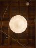 画像8: 1930'S　ミルクガラスシェード　ペンダントランプ　シーリングライト　1灯　スクールハウスシーリング　大型　アーツ＆クラフツ　シャビーシック　スチール　アイアン　アンティーク　ビンテージ
