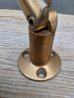 画像12: 1920'S 30'S　ドアストッパー　レア　首振り　フレキシブル　戸当り　戸当たりゴム付　大型　ヘヴィーデューティー　真鍮　銅メッキ　アンティーク　ビンテージ