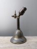 画像6: 1890'S 1900’S　WEBER　レア　アーリーセンチュリー　ガス エレクトリック デュプレックスモデル　ミュータント　1灯　ベアバルブ　ウォールマウントブラケットライト　真鍮　銅メッキ　ガスバルブ付　アンティーク　ビンテージ