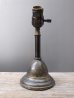 画像3: 1890'S 1900’S　WEBER　レア　アーリーセンチュリー　ガス エレクトリック デュプレックスモデル　ミュータント　1灯　ベアバルブ　ウォールマウントブラケットライト　真鍮　銅メッキ　ガスバルブ付　アンティーク　ビンテージ