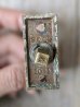 画像8: 1920'S 30'S　SARGENT　スモールラッチ　キャビネットラッチ　スモールドア　ドアストライク　キャッチ　ターンノブ　シャビーシック　ペイント　真鍮　アイアン　アンティーク　ビンテージ