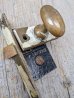 画像3: 1920'S 30'S　SARGENT　スモールラッチ　キャビネットラッチ　スモールドア　ドアストライク　キャッチ　ターンノブ　シャビーシック　ペイント　真鍮　アイアン　アンティーク　ビンテージ