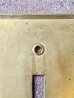 画像7: 1920 30's　スイッチプレート　アメリカ　真鍮　ヘヴィーブラス　1口　トグルスイッチ　BRYANT　無記名　アンティーク　ビンテージ