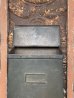 画像6: 1930'S 40'S　U.S.MAIL BOX　アメリカ　ポスト　メールボックス　新聞受け付き　ウォールマウント　店舗什器　装飾　真鍮　ブラス　銅リベット　アンティーク　ビンテージ