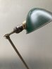 画像9: 1920'S 30'S　アーリーセンチュリー　FARIES　HUBBELL　フェアリーズ　シャビーシック　インダストリアルランプ　デスクランプ　タスクランプ　1灯　2アジャスター　ブラス　アイアン　スチール　アンティーク　ビンテージ