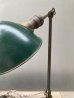 画像6: 1920'S 30'S　アーリーセンチュリー　FARIES　HUBBELL　フェアリーズ　シャビーシック　インダストリアルランプ　デスクランプ　タスクランプ　1灯　2アジャスター　ブラス　アイアン　スチール　アンティーク　ビンテージ