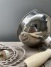 画像11: 1910'S 20'S　BRYANT　THERAPEUTIC LAMP　メディカルライト　アール・デコ　マシンエイジ　1灯　メディカル　インダストリアル　ランプ　ニッケルメッキ　メタルシェード　ウッドハンドル　NOS　展示品デッドストック　エクセレントコンディション　アンティーク　ビンテージ