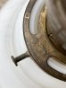 画像15: 1900’S 10'S　HUBBELL　アーリーセンチュリー　1灯　ミルクガラスシェード　ナローシャフト　カーブドシャフト　ウォールマウントブラケットライト　真鍮　アンティーク　ビンテージ