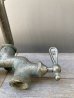 画像6: 1930'S 40'S　アールデコ　Sink faucet　水道　蛇口　混合水栓　TAP　水栓　ビンテージプランビング　レバーハンドル　COLD　HOT　真鍮　ニッケルメッキ　ニッケルカバード　ディスプレイに　実用に　アンティーク　ビンテージ