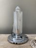 画像12: 1930'S 40'S　アールデコ　マイアミモダン　フロリダ デコ　マシーンエイジ　ヨット　マリンシップ　ロケット　テーブルランプ　1灯　ブリリアント　ガラス　アンティーク　ビンテージ