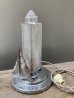 画像7: 1930'S 40'S　アールデコ　マイアミモダン　フロリダ デコ　マシーンエイジ　ヨット　マリンシップ　ロケット　テーブルランプ　1灯　ブリリアント　ガラス　アンティーク　ビンテージ