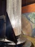 画像5: 1930'S 40'S　アールデコ　マイアミモダン　フロリダ デコ　マシーンエイジ　ヨット　マリンシップ　ロケット　テーブルランプ　1灯　ブリリアント　ガラス　アンティーク　ビンテージ