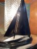 画像3: 1930'S 40'S　アールデコ　マイアミモダン　フロリダ デコ　マシーンエイジ　ヨット　マリンシップ　ロケット　テーブルランプ　1灯　ブリリアント　ガラス　アンティーク　ビンテージ