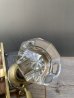 画像4: 1930'S 40'S 50'S　ミッドセンチュリー　スモールドア　勝手口　納戸　ガラスドアノブ ラッチバック ドアストライク ロゼット　フルセット　ブラス　真鍮　エクセレントコンディション　アンティーク　ビンテージ