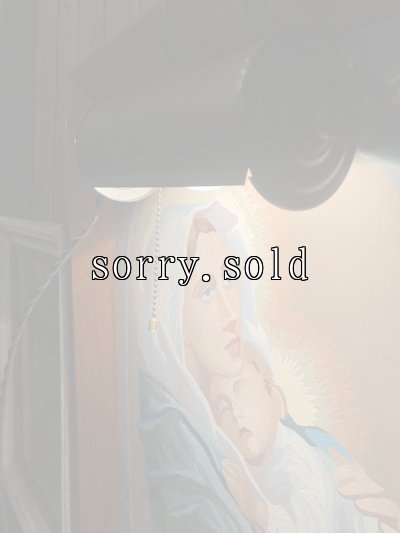 画像6: 1950'S　ピクチャーフレームライト　フックハンギングランプ　メニュー灯　掲示板　レコードジャケット灯　スチール　1灯　首振り　アンティーク　ビンテージ