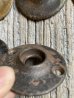 画像8: 1890'S 1900'S 1910'S 1920'S　ドアノブ用　座　丸座　ロゼット　真鍮　アイアン　鋳物　レア！　アンティーク　ビンテージ