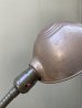 画像12: 1930'S 40'S　グースネック　デスクランプ　フレキシブル　タスクランプ　LEVITON　1灯　スチールシェード　アイアン　シャビーシック　インダストリアル　アンティーク　ビンテージ