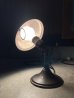 画像1: 1920'S 30'S　レア　LEVITON　THE GREIST MFG,CO.　GREIST Products　オリジナルスチールクリップシェード付　クリップライト　インダストリアル　スポットライト　ワークランプ　1灯　ベークライト　ブラス　アイアン　ビンテージ　アンティーク (1)