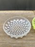 画像4: 1940'S 50'S　オパールガラス　ヴァセリンガラス　ホブネイル　HOBNAIL　豆皿　3pcs/SET.　３点セット　醤油皿　バター皿　食器　昭和レトロ　大正ロマン　アンティーク　ビンテージ