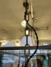 画像9: 1920'S 30'S　アーリーセンチュリー　ヴィクトリアン　装飾　フロスト＆クリアガラスシェード　エッチング　ペンダントランプ　1灯　大正ロマン　アンティーク　ビンテージ