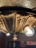 画像4: 1910'S 20'S　アーリーセンチュリー　ビクトリアン　フラッシュマウント 　シーリングライト　鋳物　アルミ合金　ピューター　4灯　ヴィクトリアン装飾　クラスターランプ　アンティーク　ビンテージ