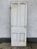 画像2: 木製ドア　1910'S 20'S　PATINA　パティーナ　ホワイト　ドアノブ　蝶番　丸座　ロゼット　ラッチ付き　アンティーク　ビンテージ (2)