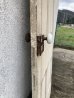 画像7: 木製ドア　1910'S 20'S　PATINA　パティーナ　ホワイト　ドアノブ　蝶番　丸座　ロゼット　ラッチ付き　アンティーク　ビンテージ