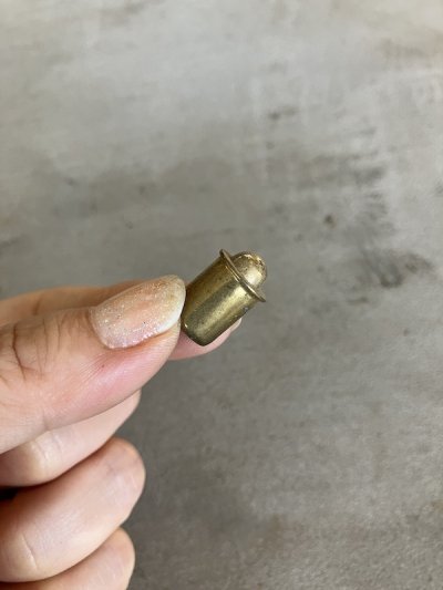 画像18: 1930’S 40'S 50'S　10pcs/SET.　デッドストック　スプリング ドアボールキャッチ 小＆極小　キャビネットラッチ　スプリングラッチ　キャッチ　丸型　真鍮メッキ　スチール　アンティーク　ビンテージ