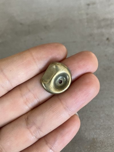 画像16: 1930’S 40'S 50'S　10pcs/SET.　デッドストック　スプリング ドアボールキャッチ 小＆極小　キャビネットラッチ　スプリングラッチ　キャッチ　丸型　真鍮メッキ　スチール　アンティーク　ビンテージ