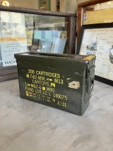 TOOLBOX　U.S.ARMY　ミリタリー　ammo box 　アンモ　ツールボックス　メタルボックス　工具箱　アーミー　弾丸箱　アンティーク　ビンテージ