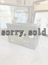 TOOLBOX　U.S.ARMY　ミリタリー　ammo box 　アンモ　ツールボックス　メタルボックス　工具箱　アーミー　弾丸箱　アンティーク　ビンテージ