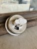 画像6: 1900'S 10'S    アーリーエレクトリック　アメリカ製　サーフェイススイッチ　PERKINS　超大型　ロータリースイッチ　ターンスイッチ　ブラス　ニッケルメッキ　ポーセリン　アンティーク　ビンテージ