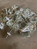 画像4: 1910'S 20'S　アーリーセンチュリー　ガラス取手　大型　キャビネットノブ　ドロワープル　クリアガラス　アイアン　バラ売り　アンティーク　ビンテージ